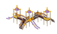 Детские уличные комплексы + Детский игровой комплекс Азия ДИК 36-004