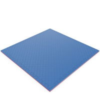 Напольные покрытия для зала + Будо-мат EVA DFC 100 x 100 см, 20 мм, цвет сине-розовый