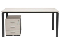 Письменные столы + Стол NT 120x70 вяз натуральный/антрацит