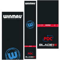 Аксессуары для игры в дартс + Резиновая дорожка Winmau Pro Zone Precision Dart Mat (8216)