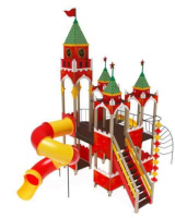 Детские уличные комплексы + ДИК 33-1804 Детский игровой комплекс "Замок" H=2000