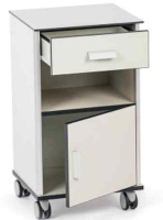 Тумбы медицинские + МЕТ TL-100 Прикроватная тумба медицинская HPL-пластик