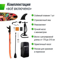 Сапборды + SUP-борд UNIX Line City Graffiti (335 см)