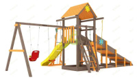 Детские уличные комплексы + Всесезонная площадка IgraGrad С Gride с рукоходом SF2