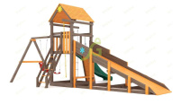 Детские уличные комплексы + Всесезонная площадка IgraGrad С Gride SF2