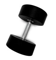 Гантели + Гантель UNIX Fit PRO круглая обрезиненная 27,5 кг