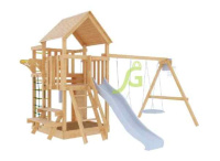 Детские уличные комплексы + Детская площадка IgraGrad Крафт Pro