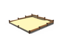 Песочницы + Песочница (с лавочками) ИО 02445