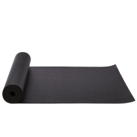Коврики и маты + Коврик для фитнеса и йоги YM01-PVCYO-Black 173 х 61 х 0,3 см