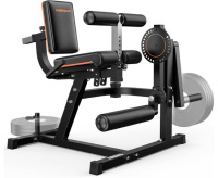 Тренажеры силовые нагружаемые дисками + Тренажер для сгибания-разгибания ног DFC D030A