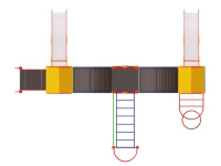 Детские уличные комплексы + Детский игровой комплекс «Городок» H=1200 ДИК 23-302