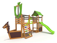 Детские уличные комплексы + Детская площадка IgraGrad W19s Спорт