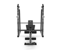 Стойки под штангу + Скамья со стойками под штангу DFC D709