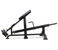 Тренажеры силовые нагружаемые дисками + BRONZE GYM PL-1718 Т-образная тяга