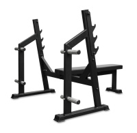 Скамьи + Скамья для жима горизонтальная BRONZE GYM PARTNER AL-304L