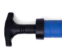 Аксессуары для мячей + Насос двойного действия TORRES SS1018, длина 30см., синий