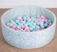 Сухие бассейны и шарики + Сухой бассейн Romana Airpool "Фламинго" ДМФ-МК-02.59.02