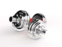 Гантели + Набор гантелей UNIXFIT в кейсе 15 кг