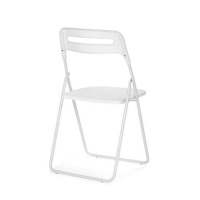 Пластиковые стулья + Стул Fold, пластиковый, складной, белый