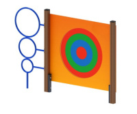 Игровые формы + Стенка для метания со стойкой -СО 1.20.07-И1