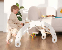 Физкультурно-развивающее + Арка-качалка "Romana Eco5" (03.20.05) дерево/белый