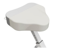 Велотренажеры + Велотренажер X-Bike DFC DavCreator, бело-голубой B02