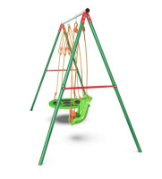 Детские качели + Детский комплекс DFC качели: гнездо и для малышей