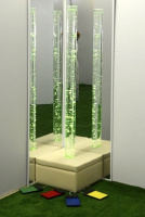 Воздушнопузырьковые трубки, колонны и панели + Интерактивная воздушнпузырьковая трубка "Ручеек-2" с пультом управления