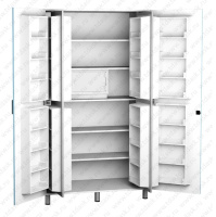 Шкафы для медикаментов и инструментов + Шкаф для медикаментов ША.02.00 Бест (трейзер металлический)