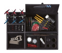 Аксессуары для игры в дартс + Органайзер Winmau Hub для хранения дротиков и аксессуаров