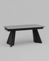 Обеденные (кухонные) столы + Стол обеденный Eliora 160-240х90 см графит сланец керамика