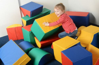 Мягкие модули + Мягкий игровой набор “Городок” (21 элемент)