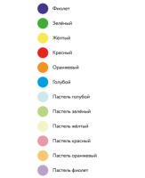 Мебель детская + Стеллаж детский «Город цветов» 3х-секционный