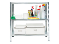 Металлические стеллажи + Стеллаж ES 75KD/75x30/3 оцинкованный