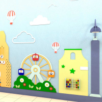 Декоративно-развивающие панели + Декоративно-развивающая панель Скейт-парк