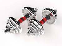 Гантели + Набор гантелей UNIX Fit в кейсе 20 кг