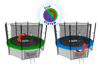 Батуты + Батут UNIX line Classic 8 ft (inside)