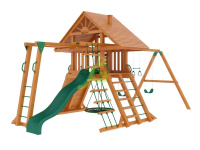 Детские уличные комплексы + Детская площадка IgraGrad Крепость Фани с рукоходом (Дерево)