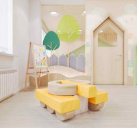 Мягкие модули + Танк Romana ДМФ-МК-13.75.01 Pastel