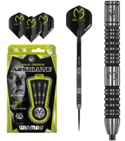 Дротики + Чемпионские дротики Winmau Michael van Gerwen Absolute steeltip 22gr (профессиональный уровень)