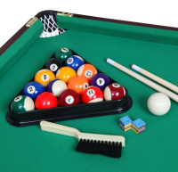 Бильярдные столы + Бильярдный стол Fortuna Пул 6фт 9 в 1 с комплектом аксессуаров