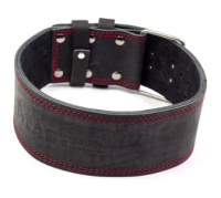 Аксессуары для тяжелой атлетики + Ремень пауэрлифтерский MASTER с пряжкой-зацепом