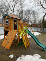 Детские уличные комплексы + Детская площадка IgraGrad Домик 2 Совёнок