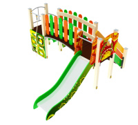 Детские уличные комплексы + Детский игровой комплекс «Карапуз» H=900 (Этника)  ДИК 01-001