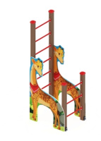 Детские уличные комплексы + Спортивная серия тип 2 Жираф - СК 1.01.02 (Сафари)