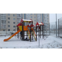 Детские уличные комплексы + Игровой комплекс серии Поляна Н-1500 ДИО 08000