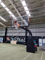 Мобильные баскетбольные стойки + Стойка баскетбольная Игровая «ATLET 325 Pro FIBA» (мобильная, складная, вынос шита 3,25м.)