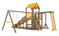 Детские уличные комплексы + Всесезонная площадка IgraGrad С Спорт 4 SF