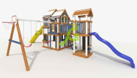 Детские уличные комплексы + Детская площадка IgraGrad Великан 2 (Макси) мод.2