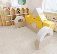 Мягкие модули + Теремок ДМФ-МК-15.90.08 Pastel